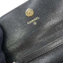 将图像加载到图库查看器中,CHANEL Business Affinity Chain Wallet BlackAP2914-B05052-94305 Caviar Leather