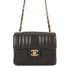 将图像加载到图库查看器中,CHANEL Mademoiselle ChainShoulder Black Lambskin Size Mini
