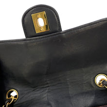 将图像加载到图库查看器中,CHANEL Mademoiselle ChainShoulder Black Lambskin Size Mini