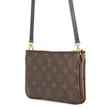 Load image into Gallery viewer, LOUIS VUITTON Pochette double zip NoirM69203 Monogram Monogram / Giant Reverse