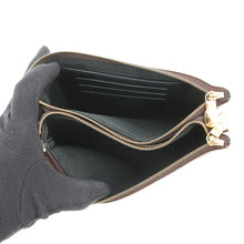 Load image into Gallery viewer, LOUIS VUITTON Pochette double zip NoirM69203 Monogram Monogram / Giant Reverse