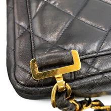 将图像加载到图库查看器中,CHANEL Matelasse Backpack Black Lambskin