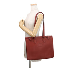 将图像加载到图库查看器中,HERMES Cabas Rouge Grenat Togo Leather Size 35