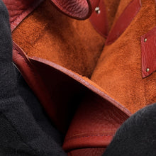 将图像加载到图库查看器中,HERMES Cabas Rouge Grenat Togo Leather Size 35