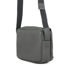 将图像加载到图库查看器中,LOEWE Military messenger Gray317.12AA72 Leather Size XS
