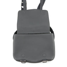将图像加载到图库查看器中,LOEWE Military messenger Gray317.12AA72 Leather Size XS