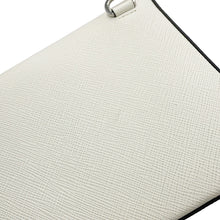 将图像加载到图库查看器中,PRADA Saffiano Leather Shoulder Bag White2VD061_9Z2_F0PG7_V_OOL Leather