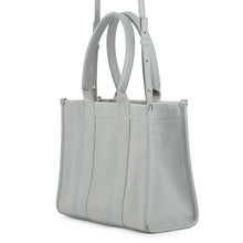 将图像加载到图库查看器中,BALENCIAGA Hardware 2WAY Bag Gray671402 Canvas Leather Size S