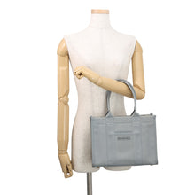 将图像加载到图库查看器中,BALENCIAGA Hardware 2WAY Bag Gray671402 Canvas Leather Size S