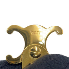 Load image into Gallery viewer, CELINE Triomphe Snap Hair Clips (Set of 2) Gold46Z656BSL.35OR Gold Plated Steel