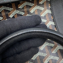 将图像加载到图库查看器中,GOYARD Burgundy Tote Black/Brown/WhiteBOURGOMMLTY01CL01P PVC Leather
