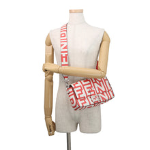 Load image into Gallery viewer, FENDI Marc Jacobs collaboration baguette White/Red8BR600 Leather