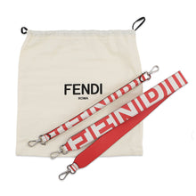 Load image into Gallery viewer, FENDI Marc Jacobs collaboration baguette White/Red8BR600 Leather