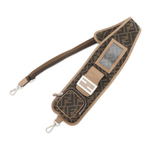 Load image into Gallery viewer, FENDI Strap you Brown8AV417 Canvas Leather