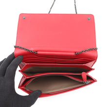 Load image into Gallery viewer, Bottega Veneta INTRECCIATO Chain wallet Red586906 Leather