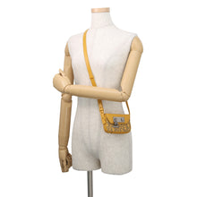 Load image into Gallery viewer, Dior Oblique Padlock Shoulder Bag Yellow/Navy2LXCA344UCT_H20E Canvas Leather