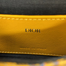 Load image into Gallery viewer, Dior Oblique Padlock Shoulder Bag Yellow/Navy2LXCA344UCT_H20E Canvas Leather
