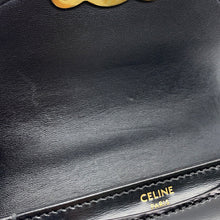 Load image into Gallery viewer, CELINE Triomphe Mini Buzzas Claire 2WAY Bag Black10L063GCJ.38NO Calf Leather