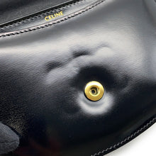Load image into Gallery viewer, CELINE Triomphe Mini Buzzas Claire 2WAY Bag Black10L063GCJ.38NO Calf Leather