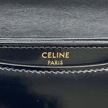 Load image into Gallery viewer, CELINE Triomphe Mini Buzzas Claire 2WAY Bag Black10L063GCJ.38NO Calf Leather