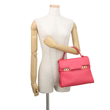 将图像加载到图库查看器中,Delvaux Tempate Rose CandyAA0368AAX0AEZDP Calf Leather Size MM