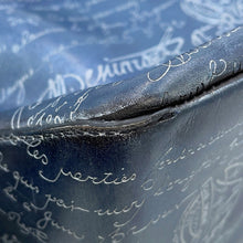 将图像加载到图库查看器中,Berluti Toe Jules Vertical Platinum Patina Blue/Black Leather