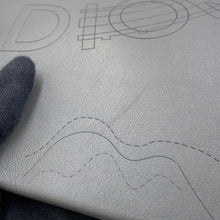 将图像加载到图库查看器中,Dior Clutch Bag Gray Leather