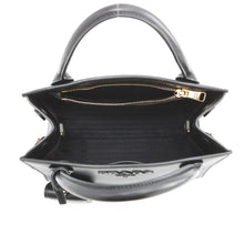 Load image into Gallery viewer, PRADA Mono Chrome 2-way Handbag Black1BA156 Saffiano LeatherLeather