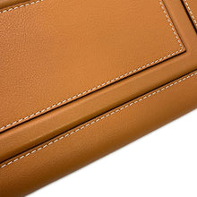 Load image into Gallery viewer, Delvaux Every D 2-way Tote Bag Beige/Brown Canvas Leather
