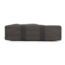 将图像加载到图库查看器中,HERMES Her Line Tote Bag Gray Canvas Size MM