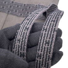 将图像加载到图库查看器中,HERMES Her Line Tote Bag Gray Canvas Size MM