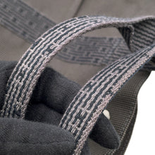 Load image into Gallery viewer, HERMES Her Line Tote Bag Gray Canvas Size MM