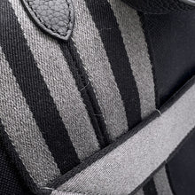 Load image into Gallery viewer, HERMES Pur Sangle Black/Gray Toile Military Taurillon Clemence