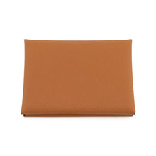 将图像加载到图库查看器中,HERMES Calvi duo Gold Epsom