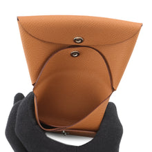 将图像加载到图库查看器中,HERMES Calvi duo Gold Epsom