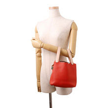 Load image into Gallery viewer, HERMES Picotin Lock Touch Rouge Tomate/Rose Eglantine Taurillon Clemence Size PM