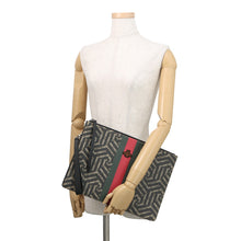 Load image into Gallery viewer, GUCCI Cherie B Clutch Bag Black/Multicolor433665 GG Kaleido Leather