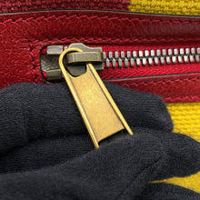 将图像加载到图库查看器中,GUCCI Baiadera Waist Bag Red/Multicolor625895 Canvas Leather
