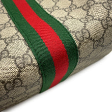 Load image into Gallery viewer, GUCCI Ophidia Medium Travel Bag 2WAY Beige/Brown/Green?836825 FAE0J 9867 GG Supreme Leather