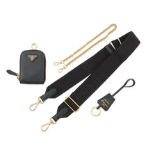 将图像加载到图库查看器中,PRADA Re-Edition 2005 Shoulder Bag Black1BH204_NZV_F0632_V_V2P Saffiano LeatherLeather