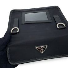 Load image into Gallery viewer, PRADA Re-Nylon x Saffiano Leather Smartphone Case Black2ZH108_2DMH_F0002 Nylon Leather