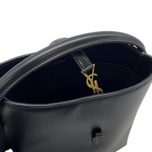 Load image into Gallery viewer, SAINT LAURENT PARIS LE 37 Mini Bucket 2-Way Bag Black765870 Leather