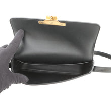 Load image into Gallery viewer, CELINE Triomphe Shoulder Bag Black194143BF4.38NO Calf Leather