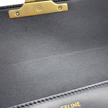 Load image into Gallery viewer, CELINE Triomphe Shoulder Bag Black194143BF4.38NO Calf Leather