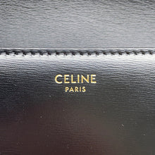 Load image into Gallery viewer, CELINE Triomphe Shoulder Bag Black194143BF4.38NO Calf Leather
