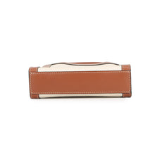 Load image into Gallery viewer, CELINE Mini Vertical Cover 2-Way Bag Ivory/Brown193302DCI.02NT Canvas Leather Size Mini