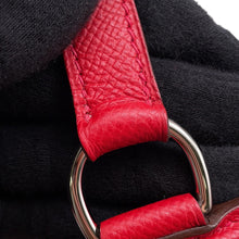 Load image into Gallery viewer, HERMES Muzaldine Rouge Casaque/Multicolor Epsom Silk
