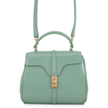 Load image into Gallery viewer, CELINE 16 Saze Green197983BEY Leather Size Mini