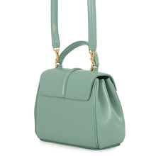 Load image into Gallery viewer, CELINE 16 Saze Green197983BEY Leather Size Mini