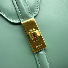 Load image into Gallery viewer, CELINE 16 Saze Green197983BEY Leather Size Mini